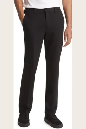 Liverpool Los Angeles The Travel Stretch Flat Front Pants in at Nordstrom, Size 30 X 30
