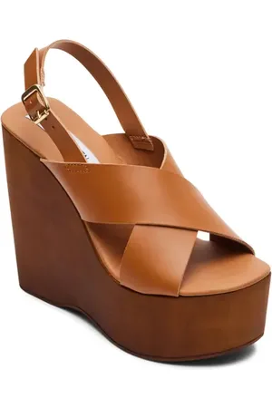Steve Madden Galaxy Platform Wedge Sandal in at Nordstrom, Size 9