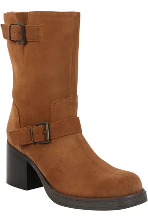 Kenneth Cole Janice Block Heel Engineer Boot in at Nordstrom, Size 5.5
