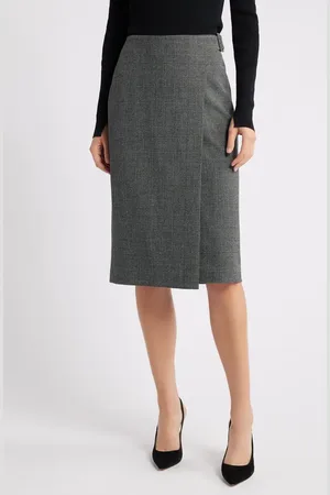 HUGO BOSS VIitoka Wrap Skirt in at Nordstrom, Size 12