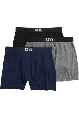 SAXX Assorted 3-Pack Ultra Super Soft Boxer Briefs in at Nordstrom, Size Small