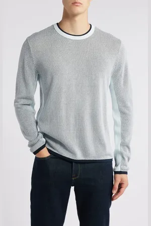 RAG&BONE Harvey Crewneck Cotton Sweater in at Nordstrom, Size Large