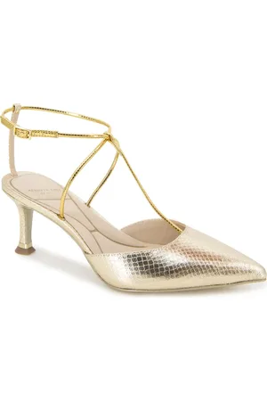 Kenneth Cole Umi Snakeskin Embossed Pointed Toe Pump in at Nordstrom, Size 6