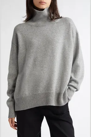Johnstons Of Elgin Oversize Cashmere Turtleneck Sweater in at Nordstrom, Size Large