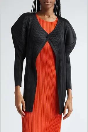 PLEATS PLEASE ISSEY MIYAKE Monthly Colors July Pleated Cardigan in at Nordstrom, Size 3