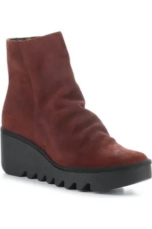 Fly London Baan Platform Wedge Bootie in at Nordstrom, Size 7-7.5Us