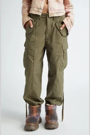 R13 Cotton Twill Parachute Cargo Pants in at Nordstrom, Size 25