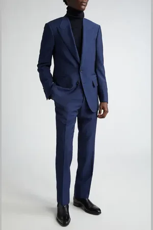 Tom Ford Shelton Cotton & Silk Fine Poplin Suit in at Nordstrom, Size 38 Us
