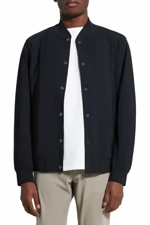 THEORY Murphy Precision Bomber Jacket in at Nordstrom, Size Xx-Large