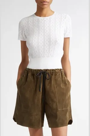 J.W.Anderson Pointelle Cotton & Cashmere Sweater in at Nordstrom, Size X-Small