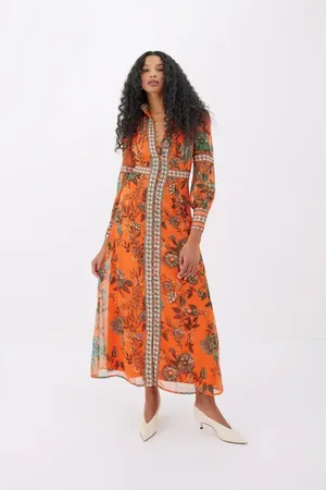 RAISHMA Floral Dress at Nordstrom, Size 16 Uk