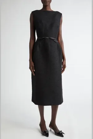 Erdem Belted Tweed Sheath Dress in at Nordstrom, Size 8 Us