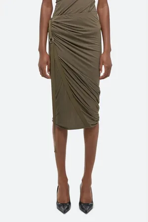 Helmut Lang Wind Jersey Skirt in at Nordstrom, Size Medium