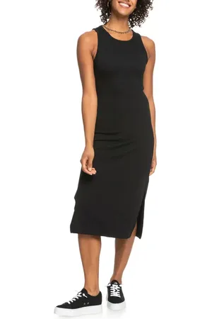 Roxy Good Keepsake Cutout Midi Dress in at Nordstrom, Size X-Small
