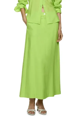 MANGO Lyocell Blend Skirt in at Nordstrom, Size X-Small