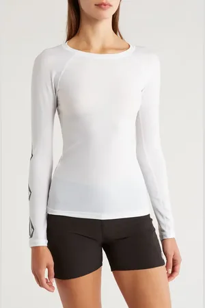Volcom Simply Core Long Sleeve Rashguard in at Nordstrom, Size X-Small