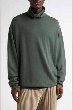 Issey Miyake Smooth Wool Turtleneck Sweater in at Nordstrom, Size 1