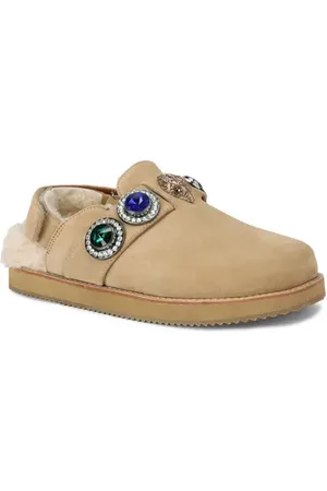 Kurt Geiger Octavia Genuine Shearling Lined Clog in at Nordstrom, Size 7.5Us