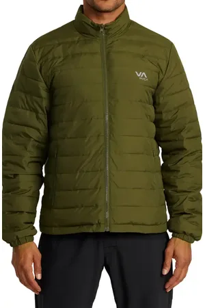 RVCA Reversible Quilted Puffer Jacket in at Nordstrom, Size Medium