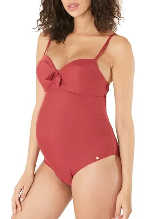 Cache Coeur Monaco One-Piece Maternity Swimsuit in at Nordstrom, Size 32E