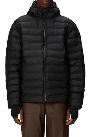 Rains Lohja Waterproof & Wind Resistant Insulated Hooded Puffer Jacket in at Nordstrom, Size Small