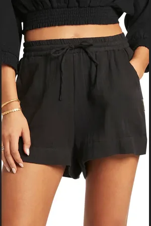 SEA LEVEL Sunset Beach Cotton Gauze Cover-Up Shorts in at Nordstrom, Size X-Small