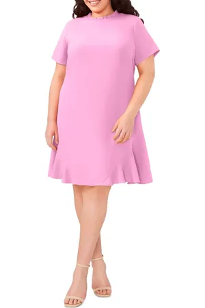 CE&CE Ruffle Short Sleeve Dress in at Nordstrom, Size 18W