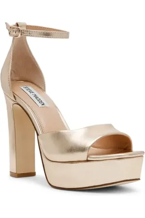 Steve Madden Ana Ankle Strap Platform Sandal in at Nordstrom, Size 10