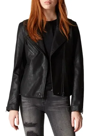 BLANK NYC Faux Leather Moto Jacket in at Nordstrom, Size X-Small