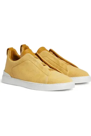 Ermenegildo Zegna Triple Stitch Canvas Slip-On Sneaker in at Nordstrom, Size 10Us