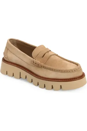 Pedro Garcia Sebas Lug Metallic Penny Loafer in at Nordstrom, Size 5Us