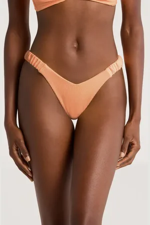Kulani Kinis Retro Thong Bikini Bottoms in at Nordstrom, Size Medium