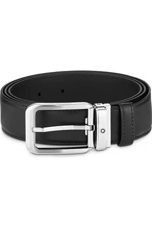Montblanc Calfskin Leather Belt in at Nordstrom