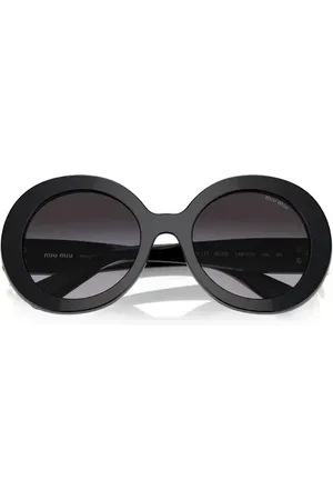 Miu Miu 55mm Round Sunglasses in at Nordstrom