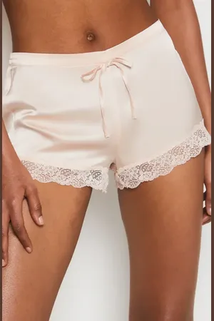 Etam Milky Silk Pajama Shorts in at Nordstrom, Size X-Small
