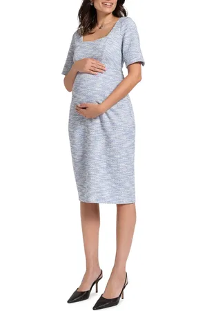 Séraphine Tweed Maternity Dress in at Nordstrom, Size 14