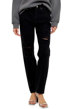 Grey Lab 90s Distressed Jeans in at Nordstrom, Size 24