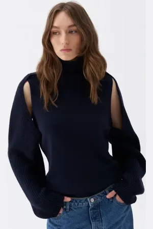 Nocturne Knitted Mix Sweater in at Nordstrom, Size Large