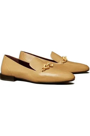 Tory Burch Jessa Loafer in Ginger Shortbread /Gold at Nordstrom, Size 8.5