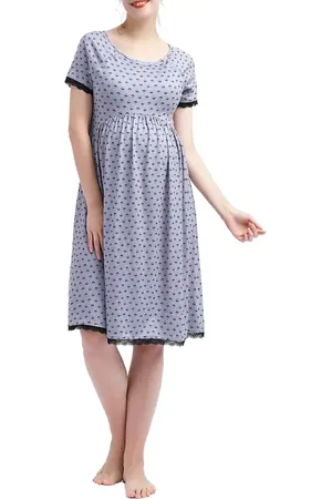 Kimi and Kai Exa Maternity/Nursing Nightgown in at Nordstrom, Size X-Small