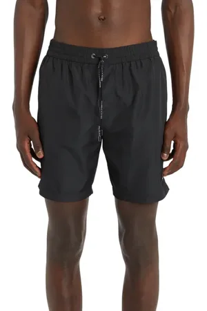 Dolce & Gabbana Box Logo Swim Trunks in at Nordstrom, Size 3