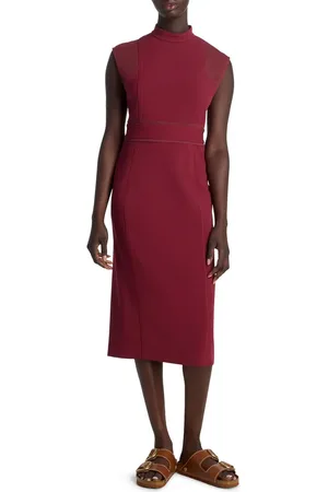ST. JOHN Cap Sleeve Stretch Cady Sheath Dress in at Nordstrom, Size 0