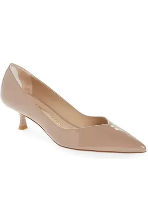 Stuart Weitzman Eva 50 Kitten Heel Pump in at Nordstrom, Size 6.5