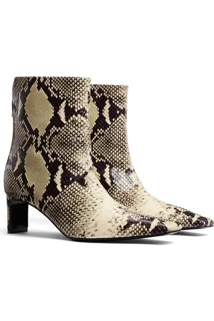 Khaite Ona Python Embossed Bootie in at Nordstrom, Size 6Us