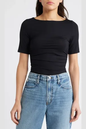 RAG&BONE Luca Shirred T-Shirt in at Nordstrom, Size Xx-Small