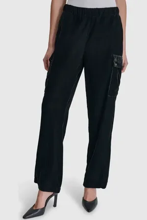 DKNY Velvet Cargo Pants in at Nordstrom, Size Small