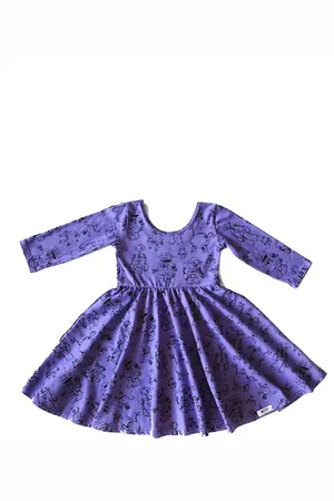 Worthy Threads Printed Twirly Dress in at Nordstrom, Size 3T