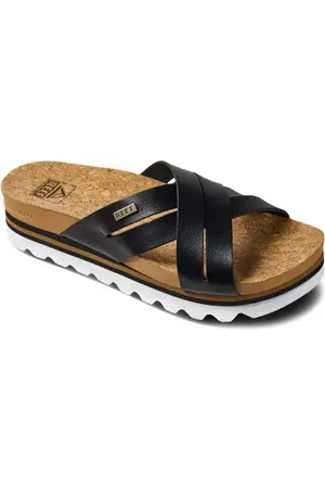 Reef Cushion Bloom Hi Slide Sandal in at Nordstrom, Size 7