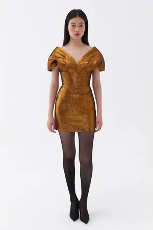 Nocturne Corset Design Mini Dress in at Nordstrom, Size X-Small