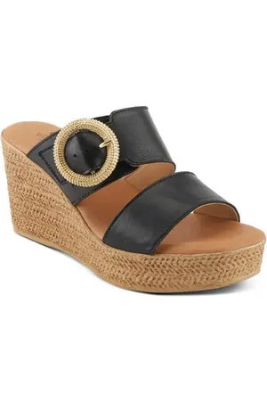 Spring Step Mares Platform Wedge Slide Sandal in at Nordstrom, Size 8.5Us